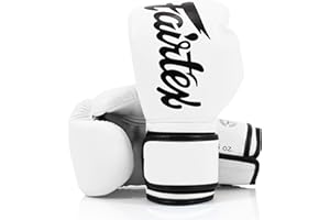 Guantes de Boxeo Fairtex BGV14 de Microfibra para Muay Thai, Hombres, Mujeres y Niños | Guantes MMA, Kickboxing, Gimnasio, Entrenamiento, Ligeros y Amortiguadores