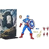 Hasbro- Figura Marvel Legends Capitán América Does Not Apply, Multicolore, Adulti, F3439