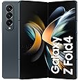 Samsung Galaxy Z Fold4 5G Mobile Phone Sim Free Android Folding Smartphone 256GB, Greygreen, 3 Year Manufacturer Warranty, UK Version