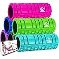 Kingdom GB Foam Roller for Deep Tissue Muscle Massage Trigger Point Grid Sports Massager Fitness Gym Training Physio Muscles Therapy (13cm x 33cm, Green)