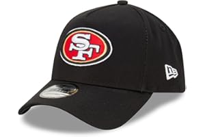 New Era NFL Caps American Football Kappe Basecap gebogener Schirm verstellbar 9Forty A-Frame schwarz