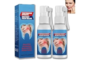 OUMUN 2PCS Toothache Relieving Spray,Tooth Ache Relief Adult,Tooth Pain Relief Extra Strong,Toothache Relief Strong for Gum Health,Herbal Dental Pain Relief Spray for Teeth Health,Pain Relief for Toothache
