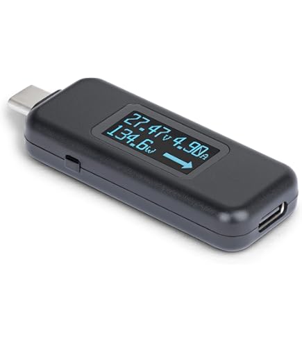 thumbnail image 2 of YEREADW USB Tester Eter Ultieter Digital, 4-30V 0-6.5A QC USB 2 of 11