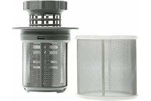 RELEMAT Filtro + microfiltro SpareHome® compatible con lavavajillas Bosch, Siemens, Neff, Balay, Constructa