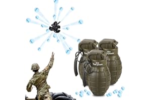 WTZWY 82-2 Nylon-Spielzeuggranate, 3 Stück, Airsoft Paintball Granate Spielzeug Modell, Taktische Outdoor-Battle-Game-Nachfüllung BB