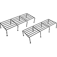 Orchid engineers Metal Plant Stand for Indoor and Outdoor (Pack of 2, for 3 POTS)