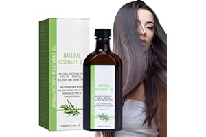 ALELYER Aceite Esencial Romero,Aceite Capilar De Romero,Romero para el Crecimiento del Cabello,Tratamiento Capilar de Romero,Crecimiento Natural del Cabello Aceite Capilar para Todo Tipo Cabello