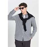 AC&amp;Co/Altınyıldız Classics Kolay &Uuml;t&uuml;lenebilir Comfort Fit Geniş Kesim Klasik Yaka G&ouml;mlek