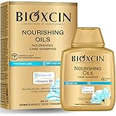 Bioxcin Nourishing Oils Shampoo 300 ml &ndash; For Dry and Worn Hair, Containing 9 Flower Oils, Panthenol and BioComplex B11, P