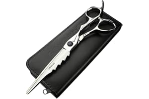 Sharonds Cheveux Professionnel Ciseaux 6,5 pouces "Shark Dos" Acier VG10 Styling Barber Ciseaux outils