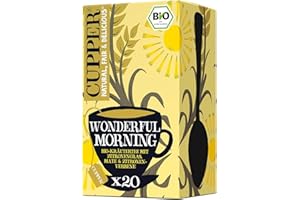 ‎CUPPER Cupper Bio Kräutertee Wonderful Morning, 20 Beutel, 35 g