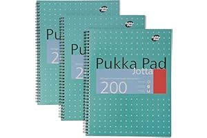 Pukka Pad Notebook Wirebound Jotta 80gsm Ruled 200 Pages A5 Ref JM021 [Pack of 6]