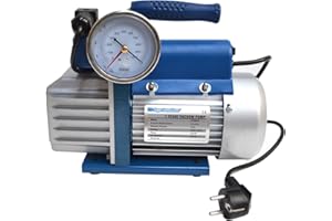 3S SUPERSAMASTORE POMPE A VIDE professionnel FRIGORISTE 70 Lt/min avec électrovanne vacuomètre