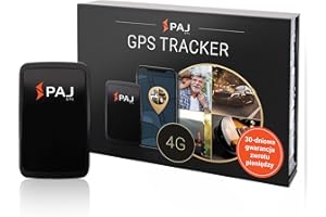 ‎PAJ GPS PAJ ALLROUND Finder 4G Lokalizator GPS Śledzenie Na Żywo – Bateria 40 Dni (Tryb Czuwania) – Aplikacja Mobilna Geoogrodzenie Alarm Prędkości Alarm Wibracji Antykradzieżowy Wodoodporny