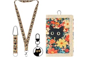 GmeDhc Brustbeutel Kinder, Geldbeutel, Portemonnaie mit Schlüsselanhänger und Schlüsselband, für Jungen Mädchen Kinder