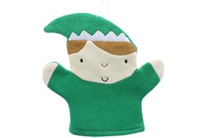 Swan household ® - Christmas Children Character Bathroom Wash Mitt Glove For Age 3+ (Elf)