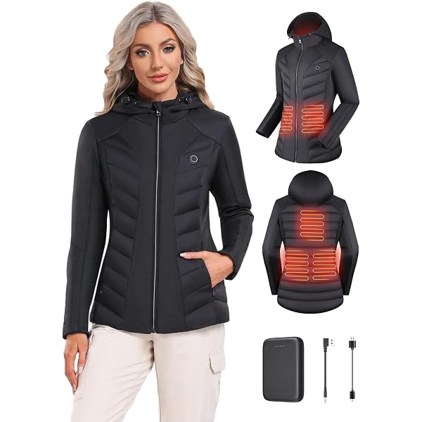 Gilet Chauffant Homme/Femme 16000mAh - 8 Zones, 3 Températures, Lavable - Pour Moto, Pêche, Randonnée Gilet Chauffant Homme/Femme 16000mAh - 8 Zones, 3 Températures, Lavable - Pour Moto, Pêche, Randonnée