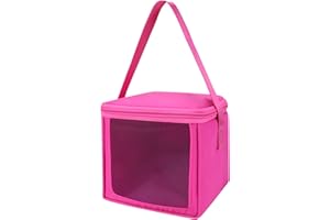 Annmore Torba do Tigerbox Touch zestaw startowy, różowa torba transportowa na karty tygrysa, akcesoria, prezent na urodziny, Boże Narodzenie, dla chłopców i dziewczynek w wieku od 1 do 5 lat