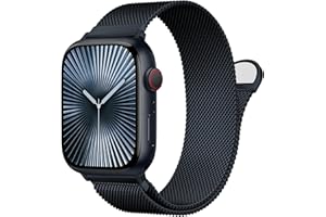 ORRLBB Bracelet breveté compatible avec les bracelets Apple Watch Femmes Hommes Séries 10 9 8 7 6 5 4 3 SE2 SE Ultra2 Ultra, boucle milanaise magnétique pour iWatch 49mm 46mm 45mm 44mm 42mm 41mm 40mm 38mm