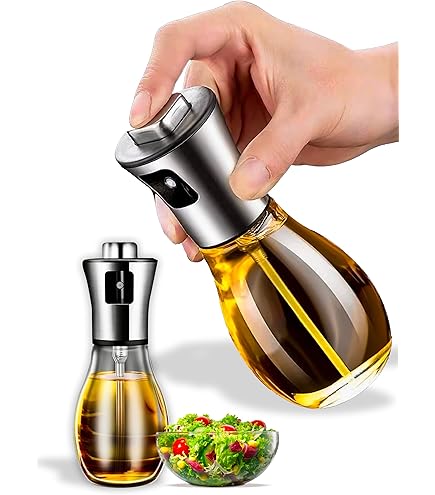 Spruzzatore Olio Vetro 250ml - Nebulizzatore Per Olio D'Oliva, Aceto E Salse - Foto 7