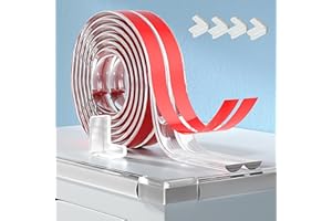 ‎MEIJO Kantenschutz Baby mit Eckenschutz, MEIJO Kantenschutz Selbstklebend, Weich Kantenschutz Transparent Kantenschutzprofil Kindersicherung Edge Corner Protection (3M)