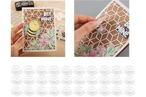 OTCRAFT 30Pcs/Set Mini Action Wobbles,Self-Adhesive Springs,Small Wobblers Movers for Card Making DIY Scrapbooking Arts Projects Handmade Crafts Scrapbooking Embellishments