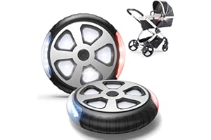 Aiworthy Kinderwagenlicht(2 Stück), LED Kinderwagen Licht Sehen und Gesehen Werden mit Dem Kinderwagen, für Alle Kinderwagen, Kinderwagen Zubehör