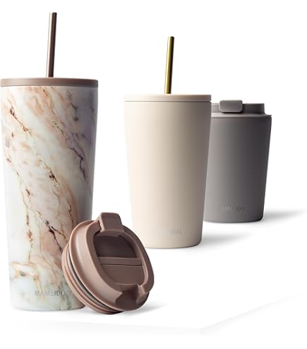 KOBLEN Moon Phase - Gobelet Isotherme De 1200 Ml Avec Poignée Et Paille