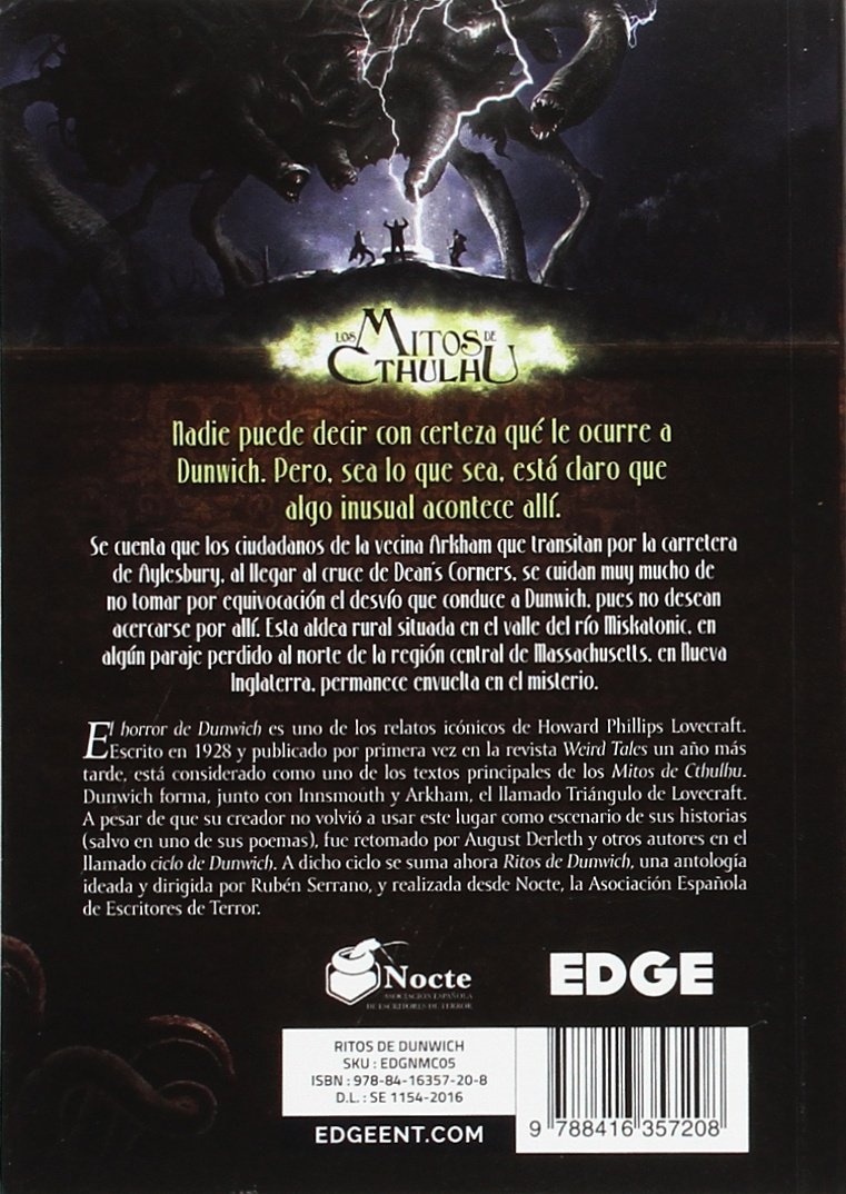 Edge Entertainment Ritos de Dunwich (EDGNMC05) (COMIC) - Imagen 3