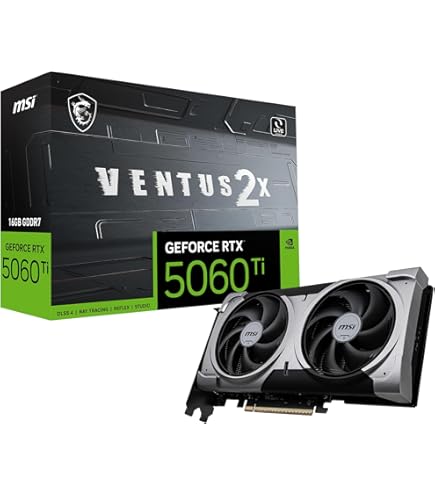 新品ASUS NVIDIA GeForce RTX 5060 Ti 16G ASUS NVIDIA GeForce RTX 5060 Ti Video Card GDDR7 PCI Express