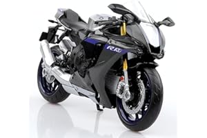 TOKAXI 1/12 Maßstab Yamaha YZF-R1M Diecast Spielzeugmotorräder, Yamaha Motorradmodell, R1 Motorrad-Spielzeug Geschenke für Jungen und Mädchen