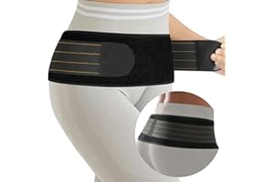 JIUFENTIAN Sciatica Belt Relieve Back Pain & Sciatica Sacroiliac SI Joint Hip Support Brace- Adjustable Lower Back Support Belt for Women and Men Sacrum, Hip and Pelvic Belt-L/XL