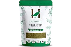 H&C HERBAL INGREDIENTS EXPERT H&C Sidr Powder (azufaifo Ziziphus) 227 g / 0.45 libras