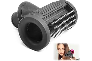 JREHUIG Dyfuzor na sucho do Dyson, akcesoria do suszarek do włosów Dysons, wymienne końcówki, dysza wygładzająca zmniejszająca puszenie się, gładka i puszysta stylizacja (czarna)