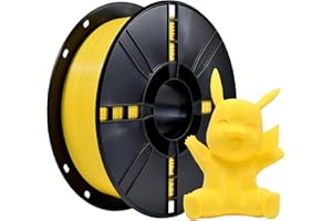 iBOSS Pla Plus (Pla+) Filamento 3d De 1,75 mm, Filamento Pla Plus, PrecisióN Dimensional +/- 0,02 mm, Bobina De 1 Kg (2,2 Lbs) Filamento De ImpresióN 3d Para Impresora 3d, Amarillo