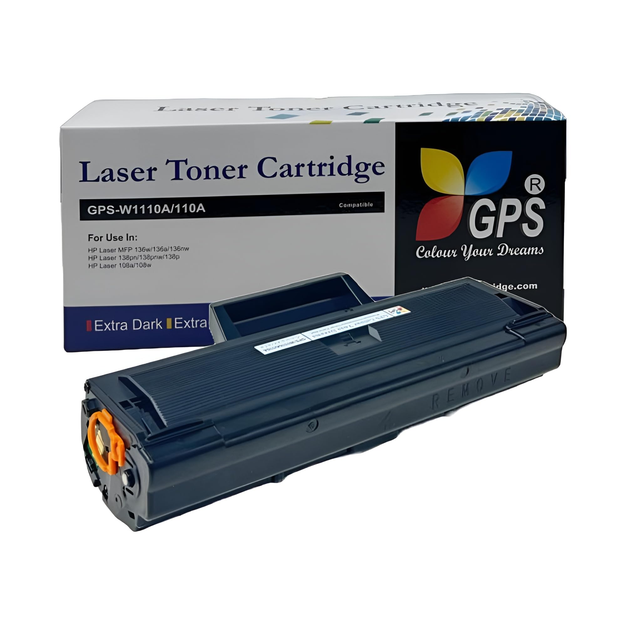 GPS 110A Toner Cartridge for HP 110A (W1112A) for HP Laserjet 108/108a/108w/136/136a/136w/136nw/138/138pnw/138fnw