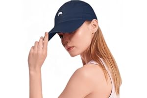 SAHRCH Women Running Cap - Sun Protection Baseball Cap Waterproof Adjustable Summer Sun Hat Ladies Hiking Gym