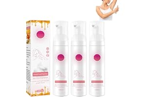 BAInuai Mousse d'épilation douce à la cire d'abeille - Spray dépilatoire à la mousse de miel - Spray dépilatoire naturel permanent pour hommes et femmes (100 ml, 3 pièces)