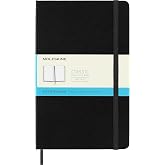 Moleskine Sert Kapak Defter Siyah (Noktalı - 13X21) | Kurşun g&uuml;nl&uuml;ğ&uuml;, planlama, notlar ve yaratıcı organizasyon i&ccedil;in 240 nokt