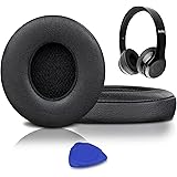 SoloWIT® Cuscinetti Auricolari Di Ricambio per Beats Solo 2 e Solo 3 Wireless On-Ear Cuffia con morbida pelle proteina/memory