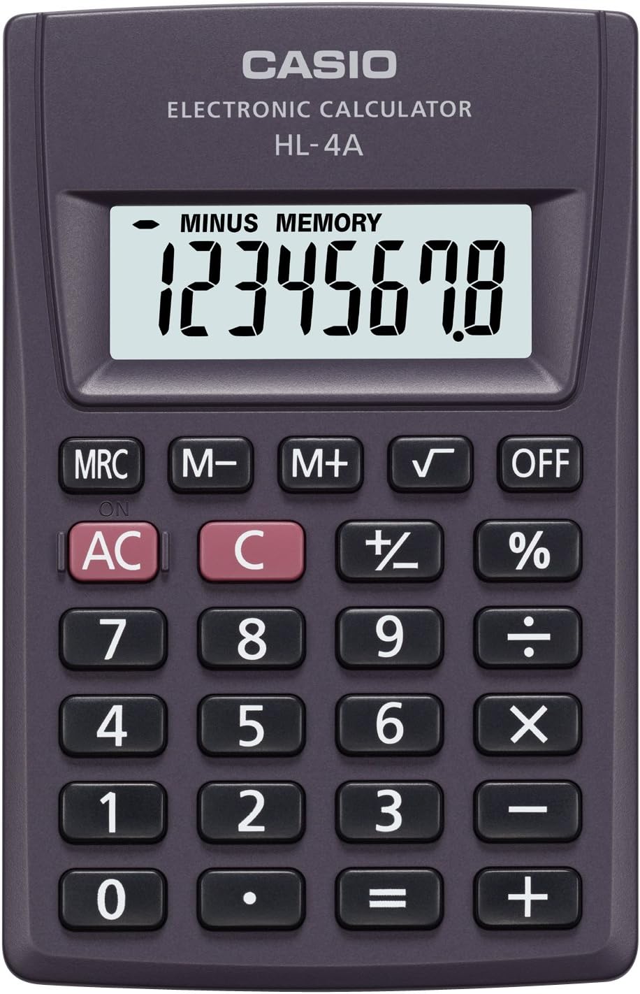 Prise en Main & Utilisation au Quotidien : Casio HL-4A Kalkulator kieszonkowy Antracyt 8