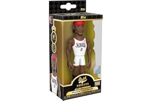 Funko Gold 12.7 cm NBA Legends: 76ers - Allen Iverson​​ Iverson - Kursy 1/6 na rzadki wariant Chase - kolekcjonerska winylowa figurka - pomysł na prezent urodzinowy - oficjalny towar - idealna zabawka