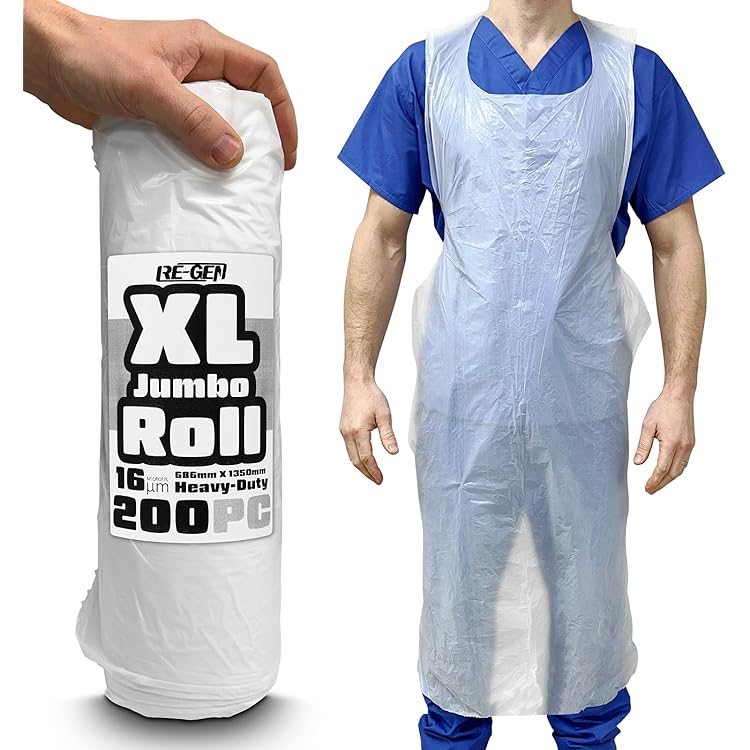 Economy Disposable Aprons On A Roll (200 - View #9