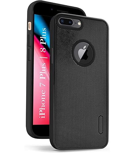 COBERTA Back Cover for Apple iPhone 8 Plus Back Cover Case - Black