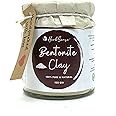 Herbsense Bentonite Clay -Multipurpose for Skin & Hair, Oil Control, Anti-Acne,Detoxifying & Purifying Clay Mask,Glass Jar Packing 150 GM