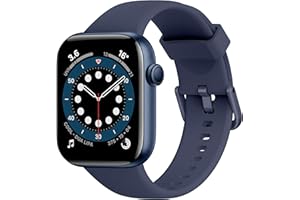 ACCLAFIT Reloj Inteligente Mujer Hombre, 1.85" Smartwatch con Llamadas Bluetooth, 140+ Modos Deportivos Smart Watch con SpO2/Pulsómetro/Monitor de Sueño/Podómetro, Impermeable IP68 Smart Watch Para Android iOS