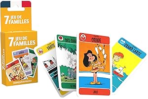 LA DUCALE Ducale - Jeu de 7 Familles Classique - Jeu de Cartes Enfants & Famille - A partir de 3 Ans