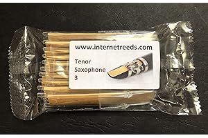 Anches pour Saxophone Ténor 3 Paquet de 10 Qualité Premium Longue Durée pour Musiciens Professionnels et Amateurs Internetreeds