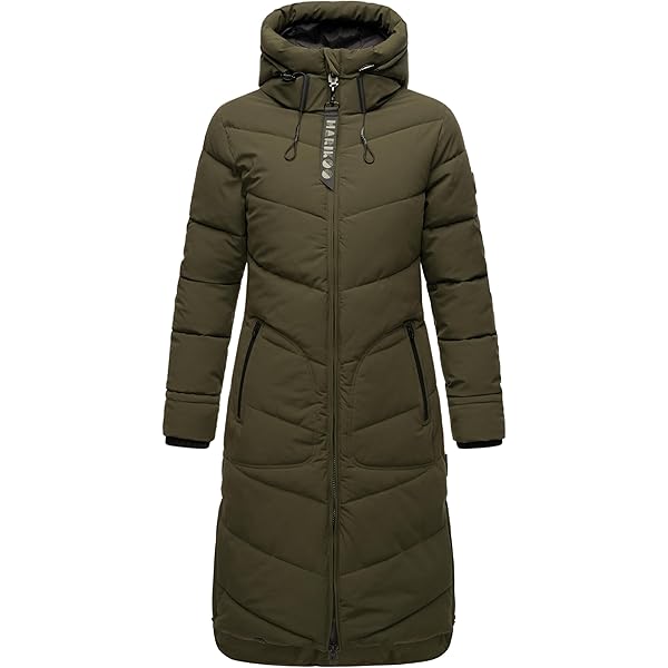 MARIKOO Winterparka 'Manolya' in Groen | ABOUT YOU