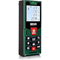 Laser Entfernungsmesser 40M Laser Messgerät Distanzmesser (Messbreich 40m/±2mm) mit LCD Hintergrundbeleuchtung, Staub…
